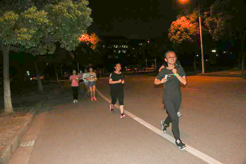 九月江南——与荧光夜跑的浪漫邂逅